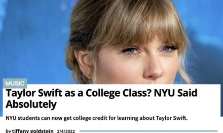 NYU launches course to study Taylor Swift